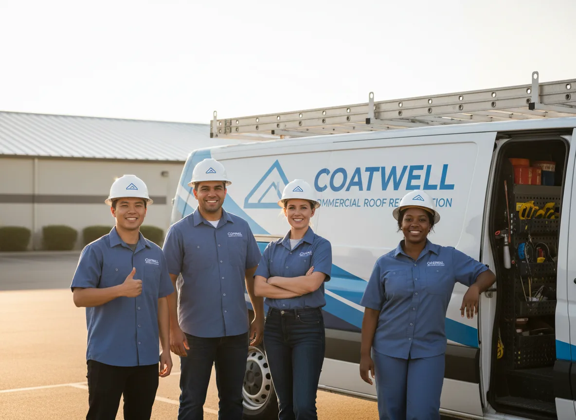 Commercial roof coating company in Lake City, MN